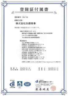 ISO9001付属書